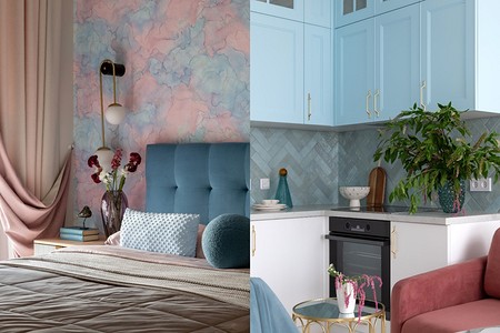 С заботой о мелочах: квартира мечты 42 кв. м для девушки и трех котов