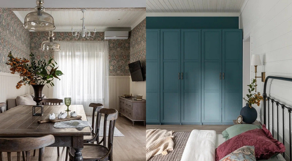 Переделали дом детства: красивый и уютный интерьер 109 кв. м в деревне Переделали дом детства: красивый и уютный интерьер 109 кв. м в деревне