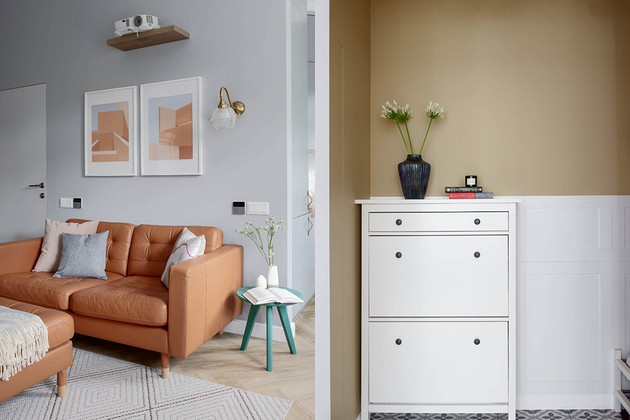 Невероятно преобразили сталинку: квартира 59 кв. м для семейной пары (фото до и после)