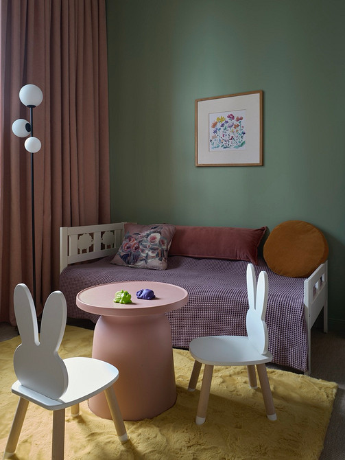 В такой квартире хочется жить! Яркая трешка 68 кв. м для семьи с ребенком