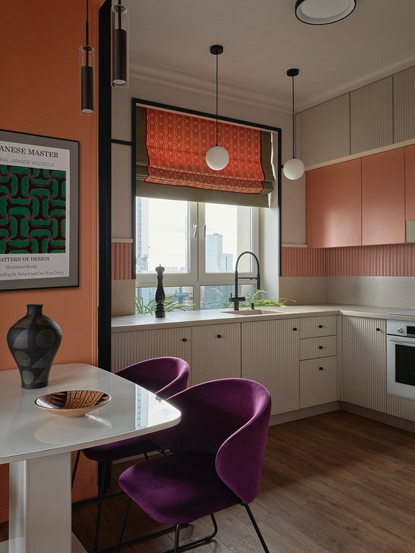 В такой квартире хочется жить! Яркая трешка 68 кв. м для семьи с ребенком