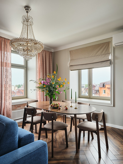 Это потрясающе! Квартира 70 кв. м в Тобольске с эффектным интерьером