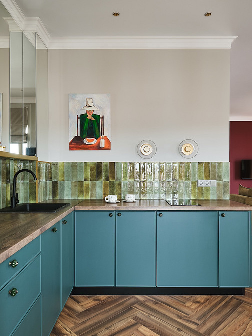 Это потрясающе! Квартира 70 кв. м в Тобольске с эффектным интерьером