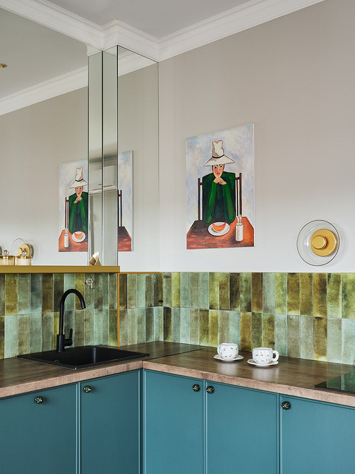 Это потрясающе! Квартира 70 кв. м в Тобольске с эффектным интерьером