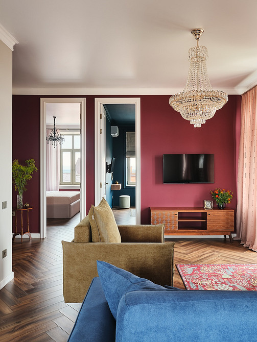 Это потрясающе! Квартира 70 кв. м в Тобольске с эффектным интерьером