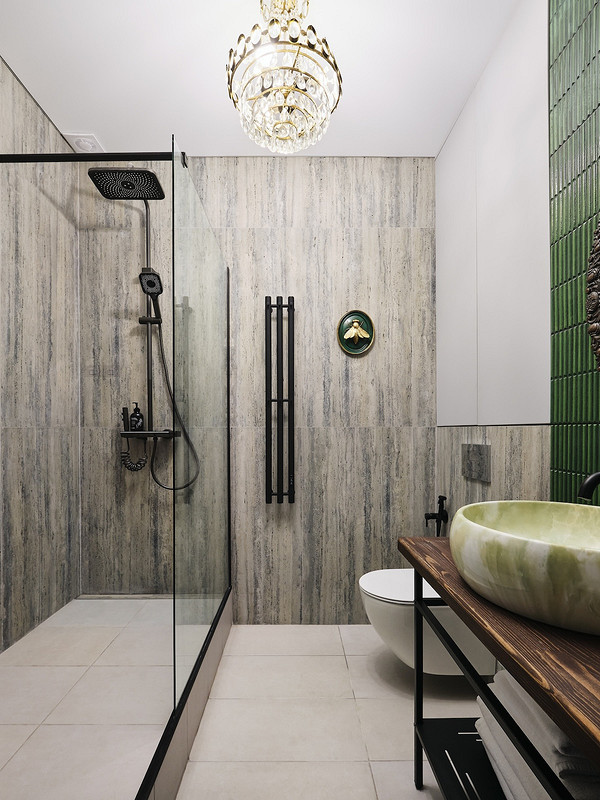 Это потрясающе! Квартира 70 кв. м в Тобольске с эффектным интерьером