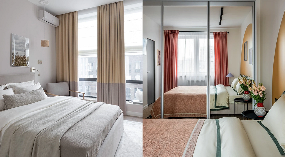 Дизайн спальни 11 кв. м: 3 варианта планировки и идеи оформления (57 фото)