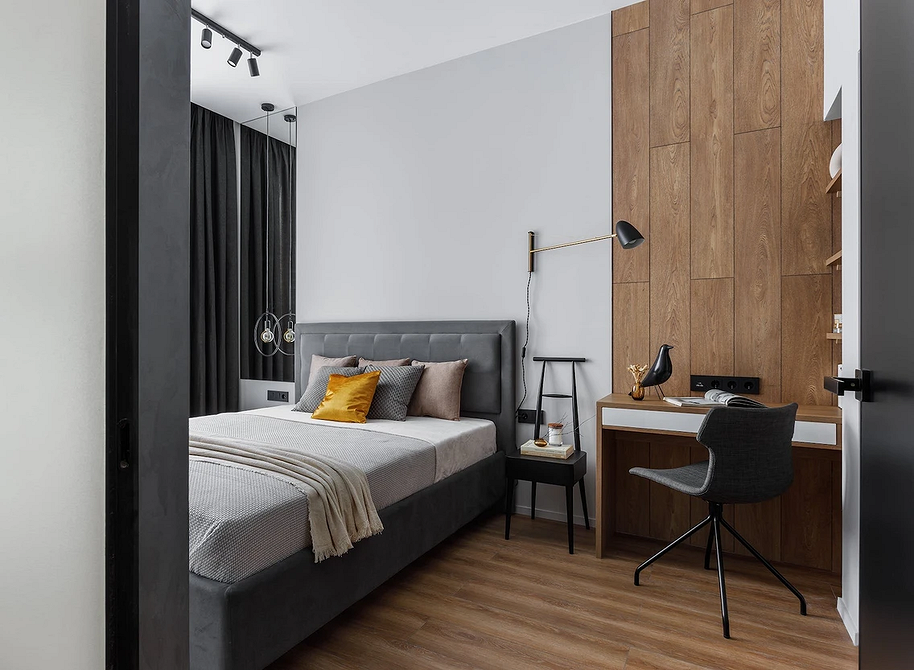 Дизайн спальни 11 кв. м: 3 варианта планировки и идеи оформления (57 фото)