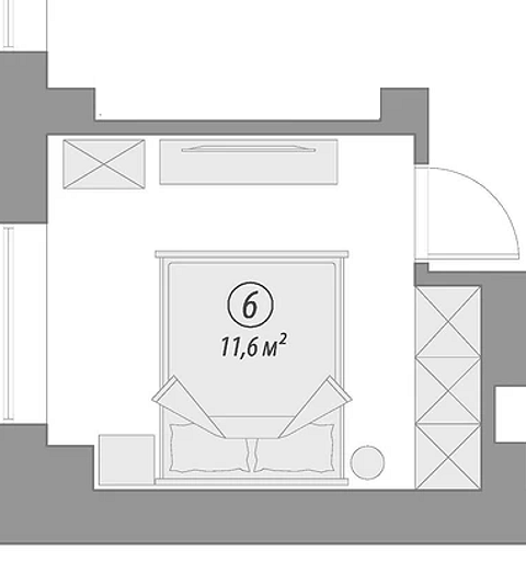 Дизайн спальни 11 кв. м: 3 варианта планировки и идеи оформления (57 фото)