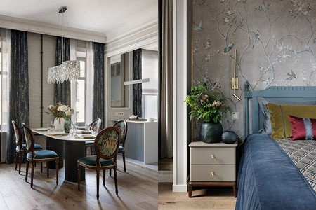 С любовью к родному городу: великолепный интерьер квартиры 98 кв. м в доме 1900 года 