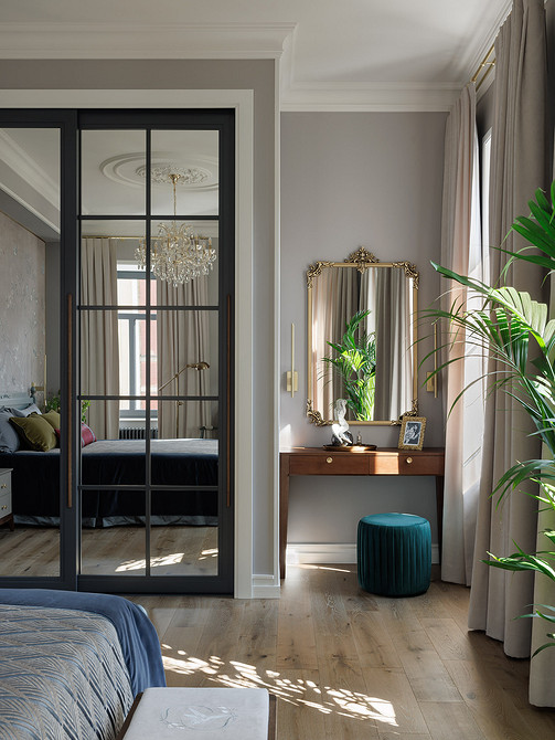 С любовью к родному городу: великолепный интерьер квартиры 98 кв. м в доме 1900 года 