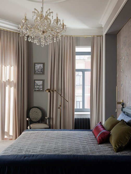 С любовью к родному городу: великолепный интерьер квартиры 98 кв. м в доме 1900 года 