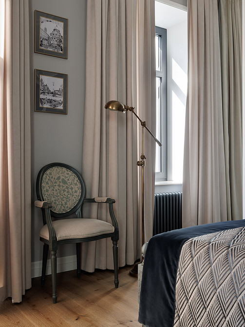 С любовью к родному городу: великолепный интерьер квартиры 98 кв. м в доме 1900 года 