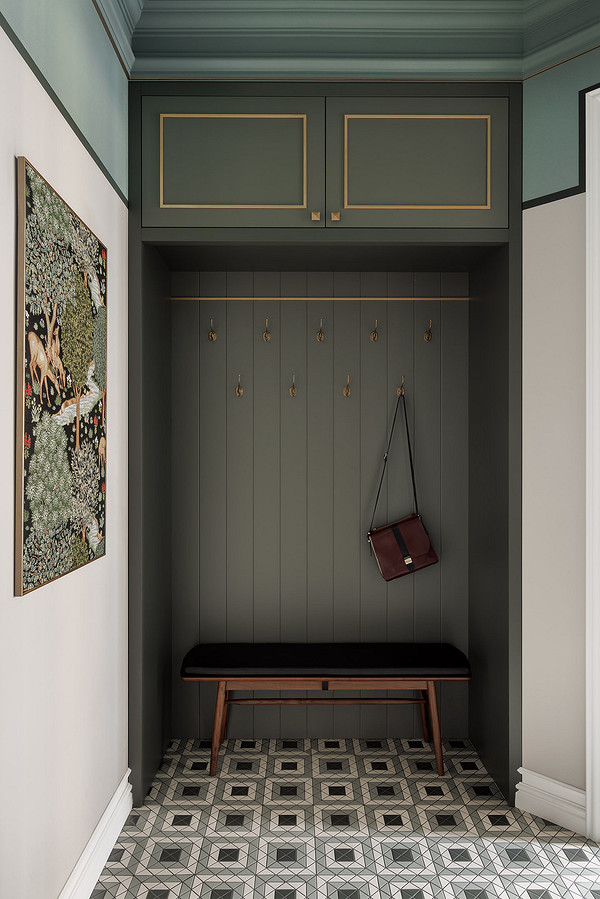 С любовью к родному городу: великолепный интерьер квартиры 98 кв. м в доме 1900 года 