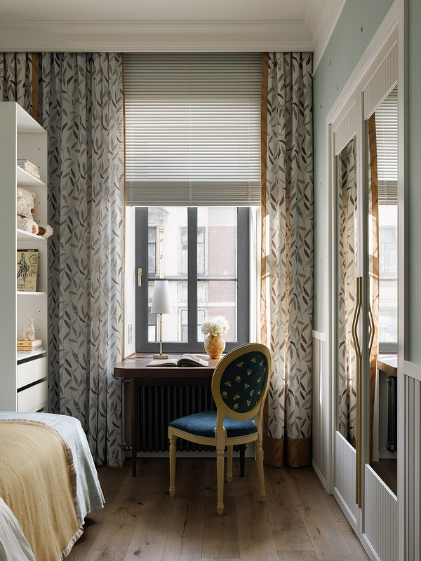 С любовью к родному городу: великолепный интерьер квартиры 98 кв. м в доме 1900 года 