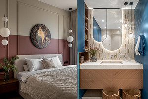 Для мамы и дочки: уютная и яркая квартира 62 кв. м с продуманным интерьером