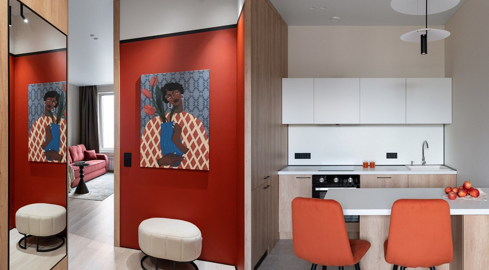 Шкафы вместо стен! Необычная квартира 42 кв. м, в которой продумали все