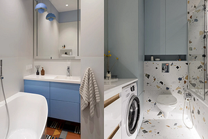 Как вместить ванну на маленькой площади? 6 компактных планировок