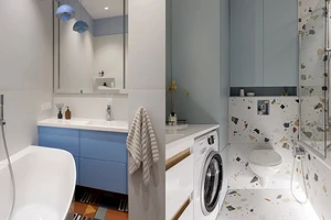 Как вместить ванну на маленькой площади? 6 компактных планировок