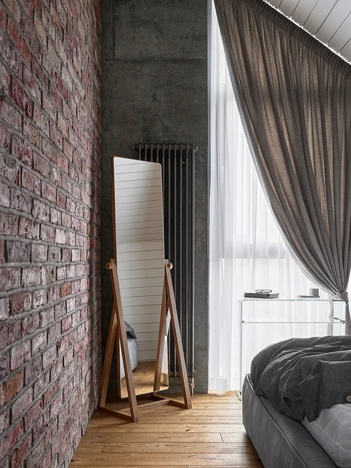 Кирпичная стена в интерьере: варианты применения, подходящие стили и 63 фото