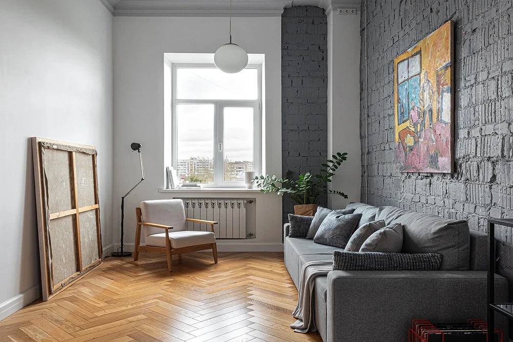 Кирпичная стена в интерьере: варианты применения, подходящие стили и 63 фото