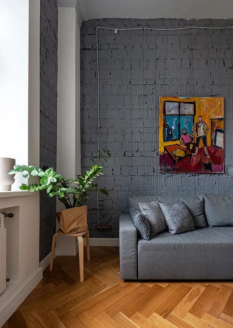 Кирпичная стена в интерьере: варианты применения, подходящие стили и 63 фото