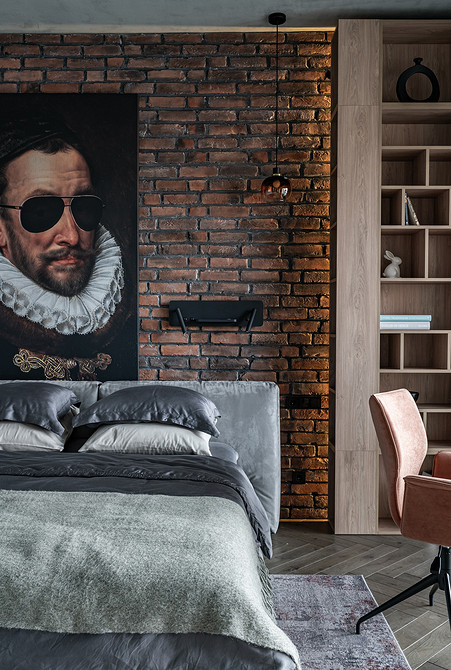 Кирпичная стена в интерьере: варианты применения, подходящие стили и 63 фото