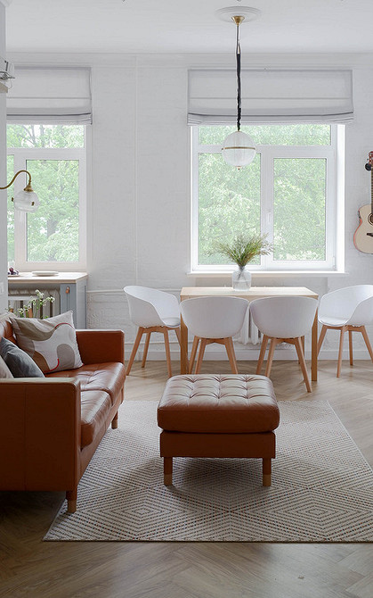 Кирпичная стена в интерьере: варианты применения, подходящие стили и 63 фото