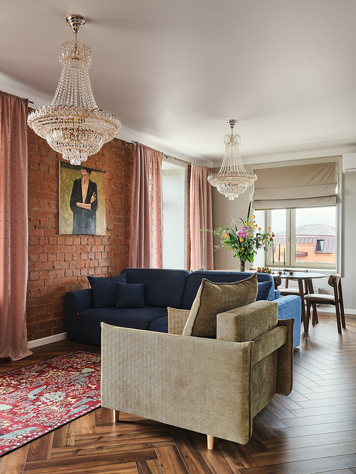 Кирпичная стена в интерьере: варианты применения, подходящие стили и 63 фото