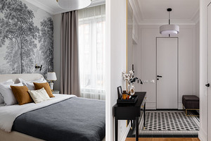 Французская классика в Москве: элегантные и продуманные 69 кв. м