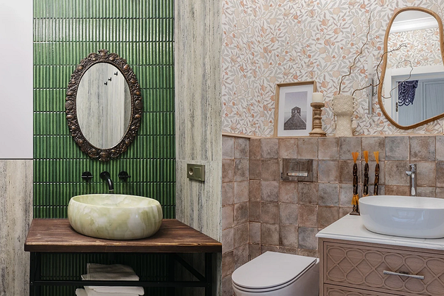 Какое зеркало выбрать для ванной? 7 идей, которые мы нашли у дизайнеров