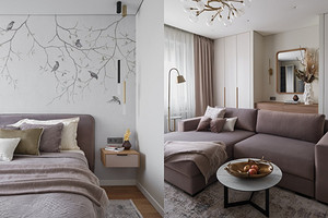 В подарок маме: чудесный интерьер 59 кв. м с заботой о родном человеке (фото квартиры до и после)