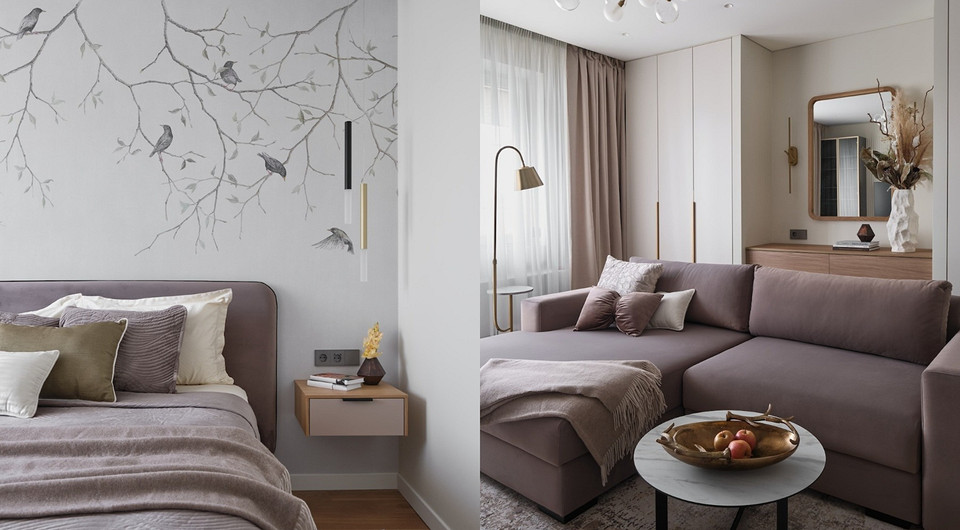 В подарок маме: чудесный интерьер 59 кв. м с заботой о родном человеке (фото квартиры до и после)