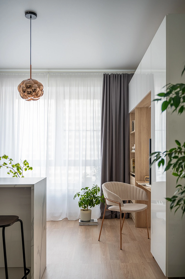 Где обустроить рабочее место в студии? 7 вариантов из проектов профи