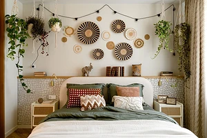 Стиль бохо в интерьере: характерные черты, идеи оформления квартиры и дома (78 фото)