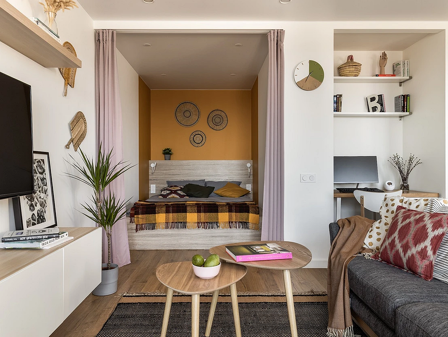 Стиль бохо в интерьере: характерные черты, идеи оформления квартиры и дома (78 фото)