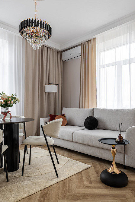 Это фантастика! Переделали двушку 50 кв. м в сталинке в центре Москвы (фото до и после вас удивят)