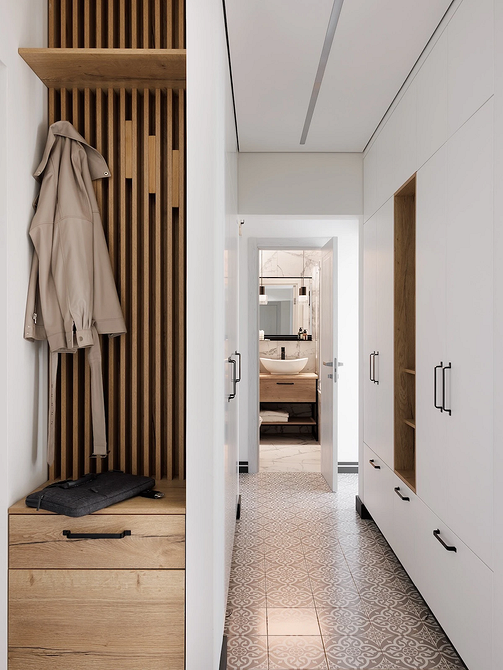 Дизайн прихожей-2026: трендовые идеи и цвета, 64 фото для вдохновения