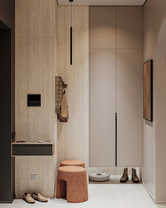 Дизайн прихожей-2026: трендовые идеи и цвета, 64 фото для вдохновения