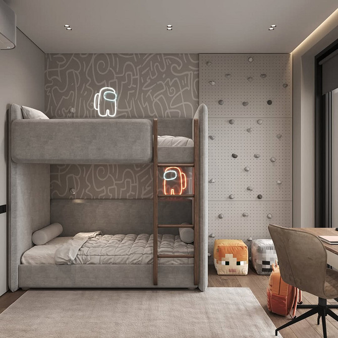 Детская в серых цветах: варианты оформления, лучшие сочетания и 50 вдохновляющих фото