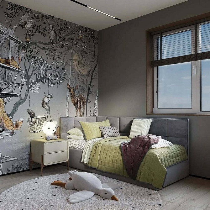 Детская в серых цветах: варианты оформления, лучшие сочетания и 50 вдохновляющих фото