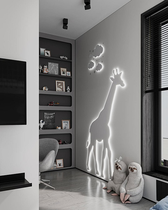 Детская в серых цветах: варианты оформления, лучшие сочетания и 50 вдохновляющих фото