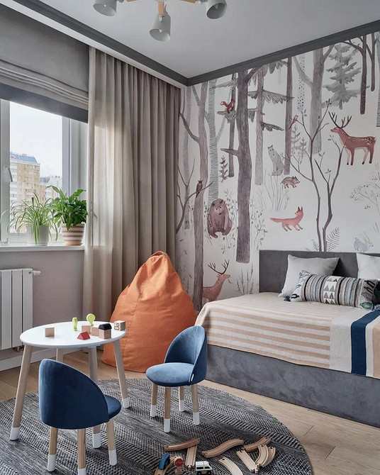 Детская в серых цветах: варианты оформления, лучшие сочетания и 50 вдохновляющих фото