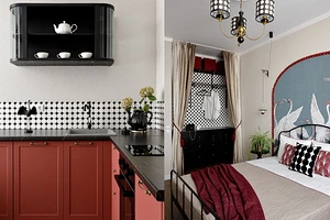 Такой квартиры под сдачу вы еще не видели! Необычная однушка 37 кв. м с яркими решениями