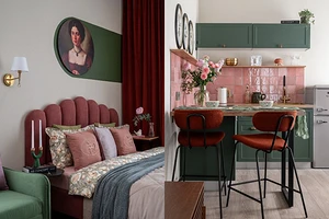 Вы влюбитесь в этот интерьер! Невероятно уютная студия 26 кв. м