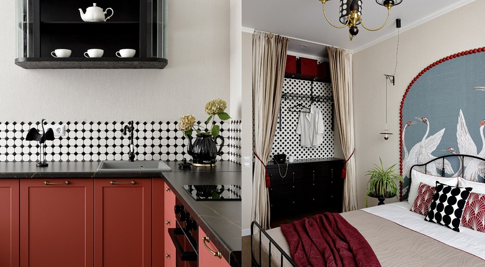 Такой квартиры под сдачу вы еще не видели! Необычная однушка 37 кв. м с яркими решениями