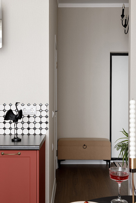 Такой квартиры под сдачу вы еще не видели! Необычная однушка 37 кв. м с яркими решениями