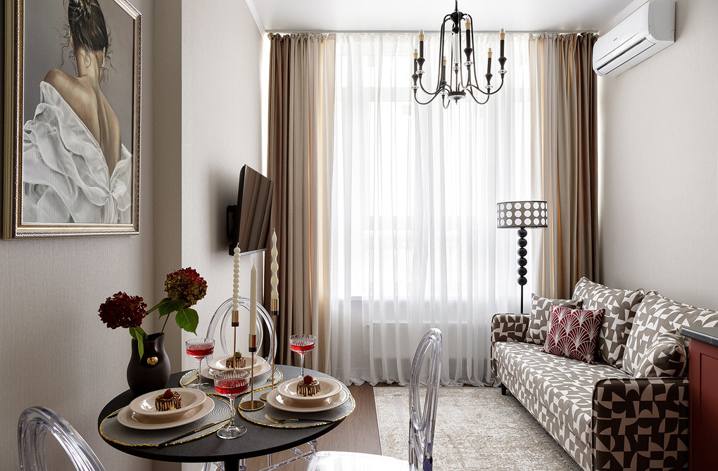 Такой квартиры под сдачу вы еще не видели! Необычная однушка 37 кв. м с яркими решениями