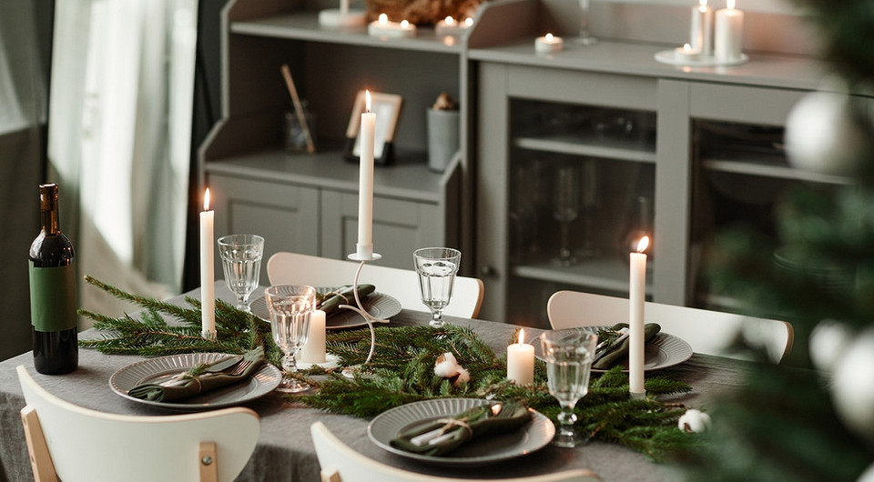 Сервировка стола на Новый год 2026: тренды и красивые идеи для праздника (48 фото)
