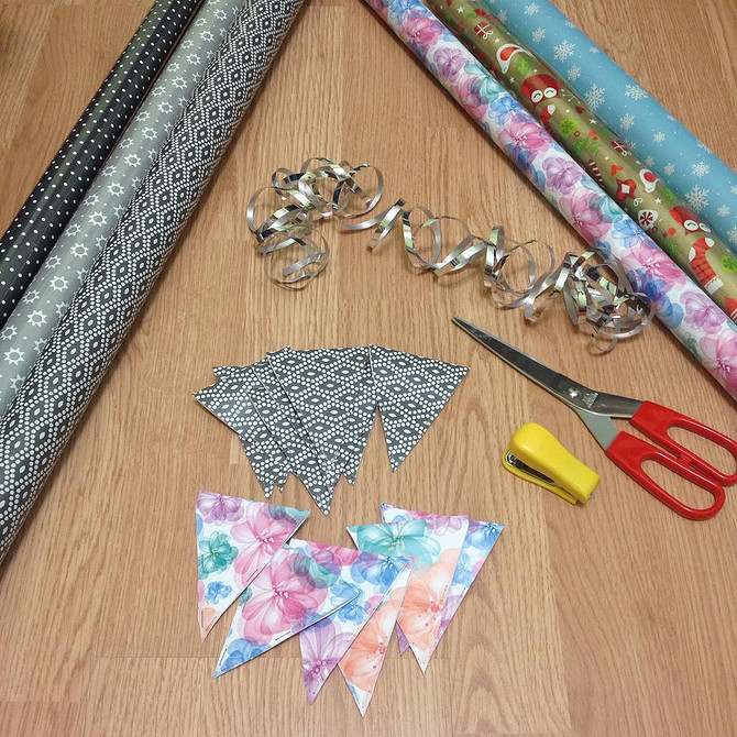 Новогодняя гирлянда своими руками: из чего и как ее сделать, идеи, фото и инструкции